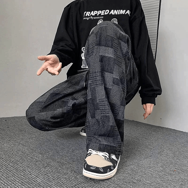 Mosaic Jean Joggers