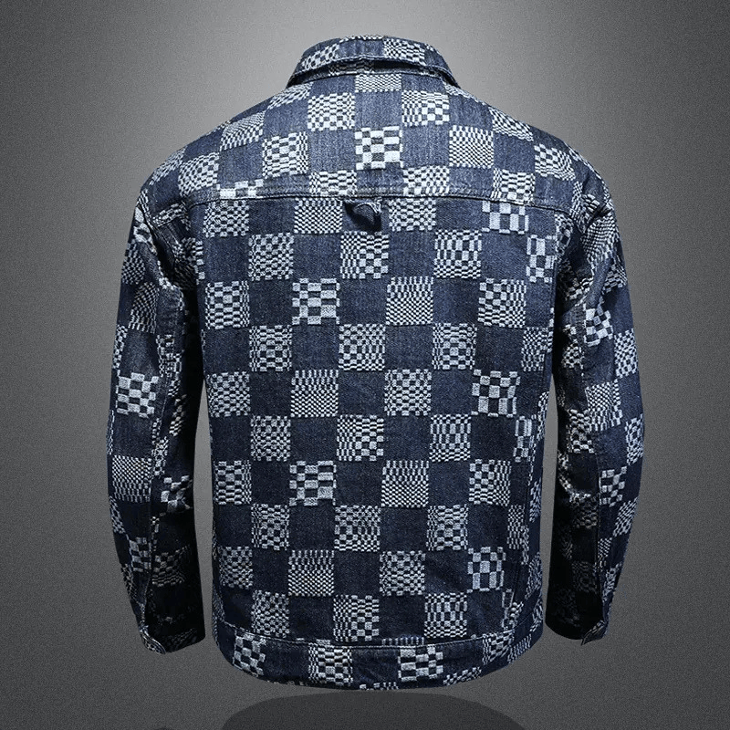 Denim Patchwork Jacket