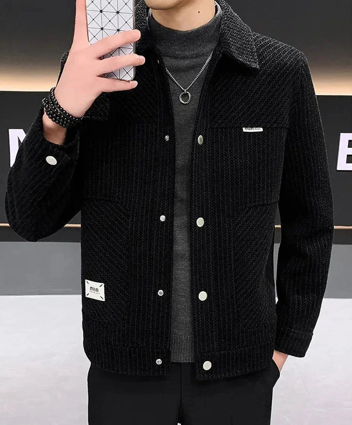 Signature Herringbone Jacket