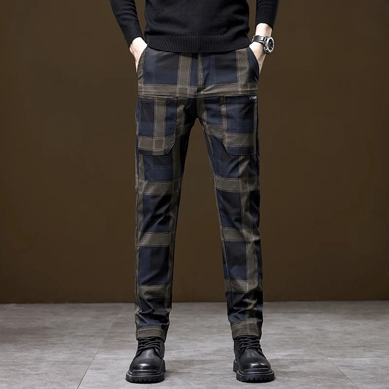 Westbridge Plaid Trousers