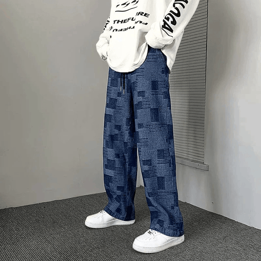 Mosaic Jean Joggers