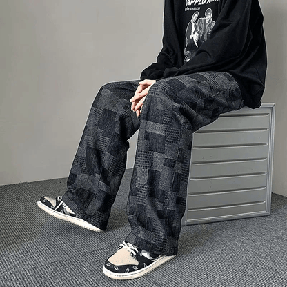 Mosaic Jean Joggers