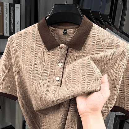 Arden Crest Knit Polo