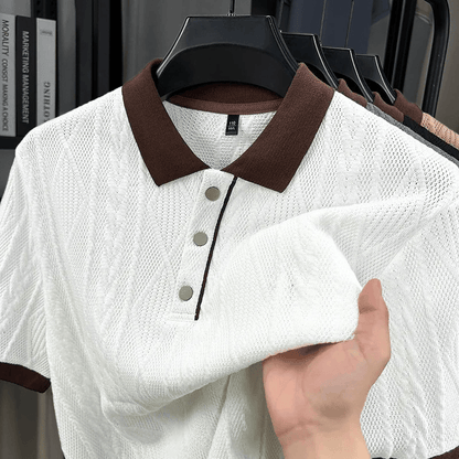Arden Crest Knit Polo