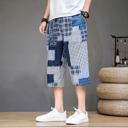 Mosaic Patchwork Shorts