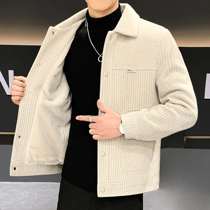 Signature Herringbone Jacket
