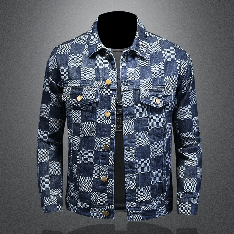 Denim Patchwork Jacket