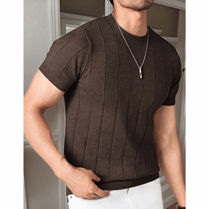 Langley Ribbed Tee