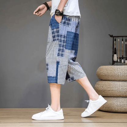 Mosaic Patchwork Shorts