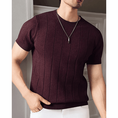 Langley Ribbed Tee