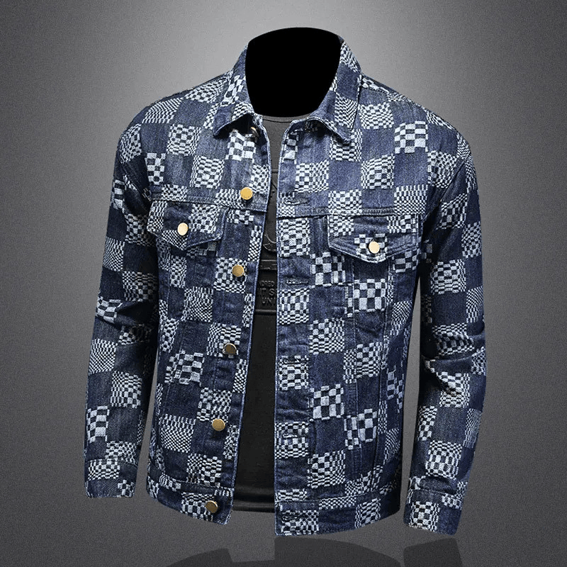 Denim Patchwork Jacket