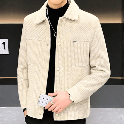 Signature Herringbone Jacket