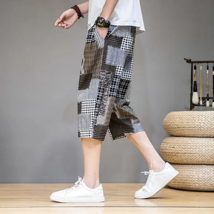 Mosaic Patchwork Shorts