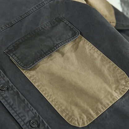 Westbridge Contrast Overshirt