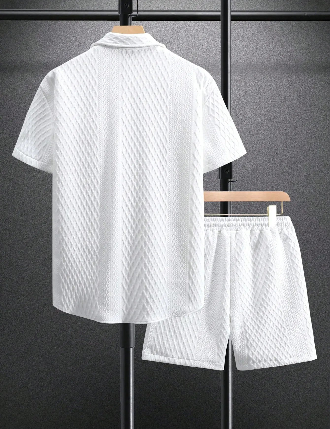 Coastline Waffle-Knit Set
