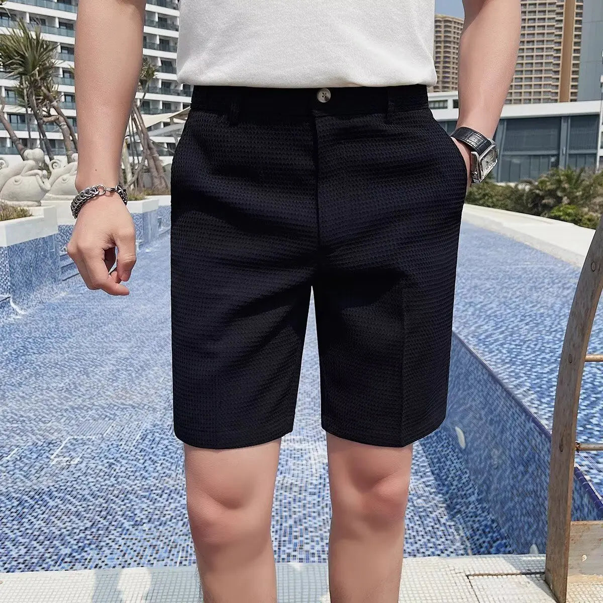 Langford Waffle shorts