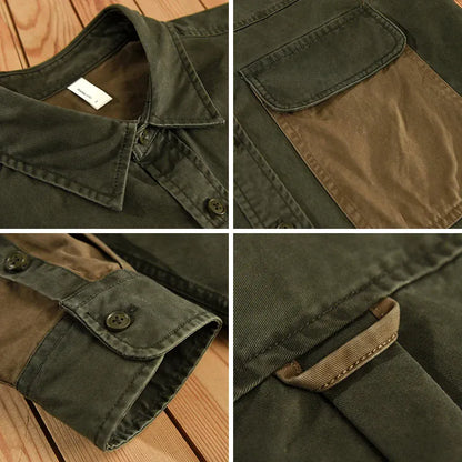 Westbridge Contrast Overshirt