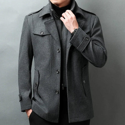 Carter Wool Peacoat