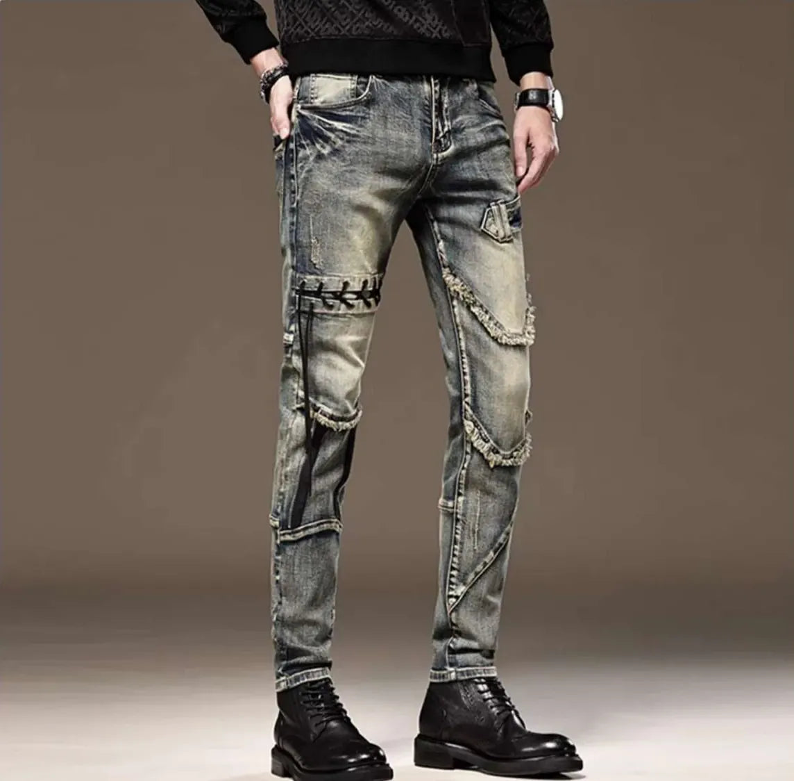 Hudson Stitched Denim