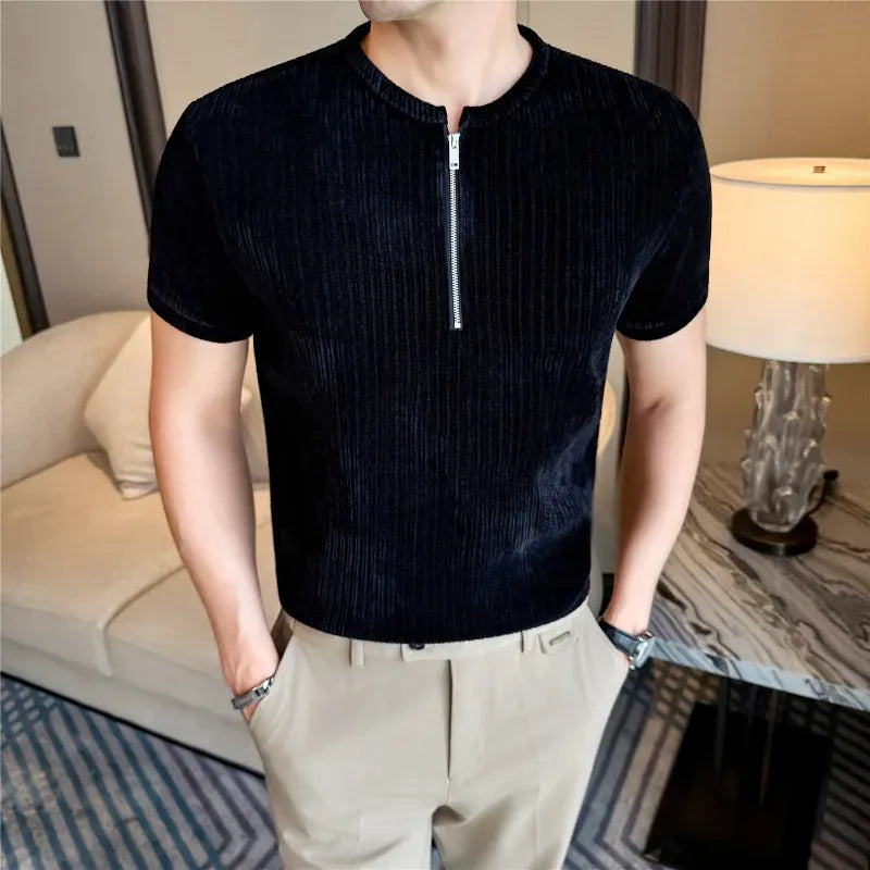 Carrington Quarter-Zip Tee
