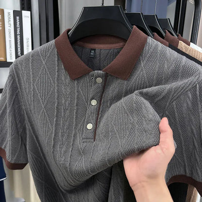 Arden Crest Knit Polo