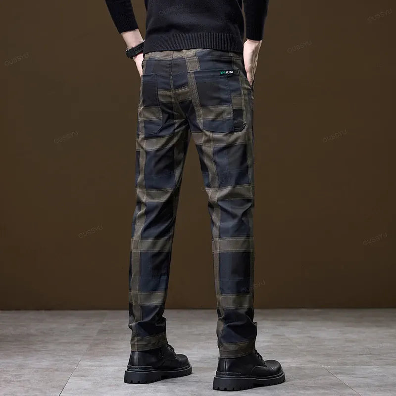 Westbridge Plaid Trousers
