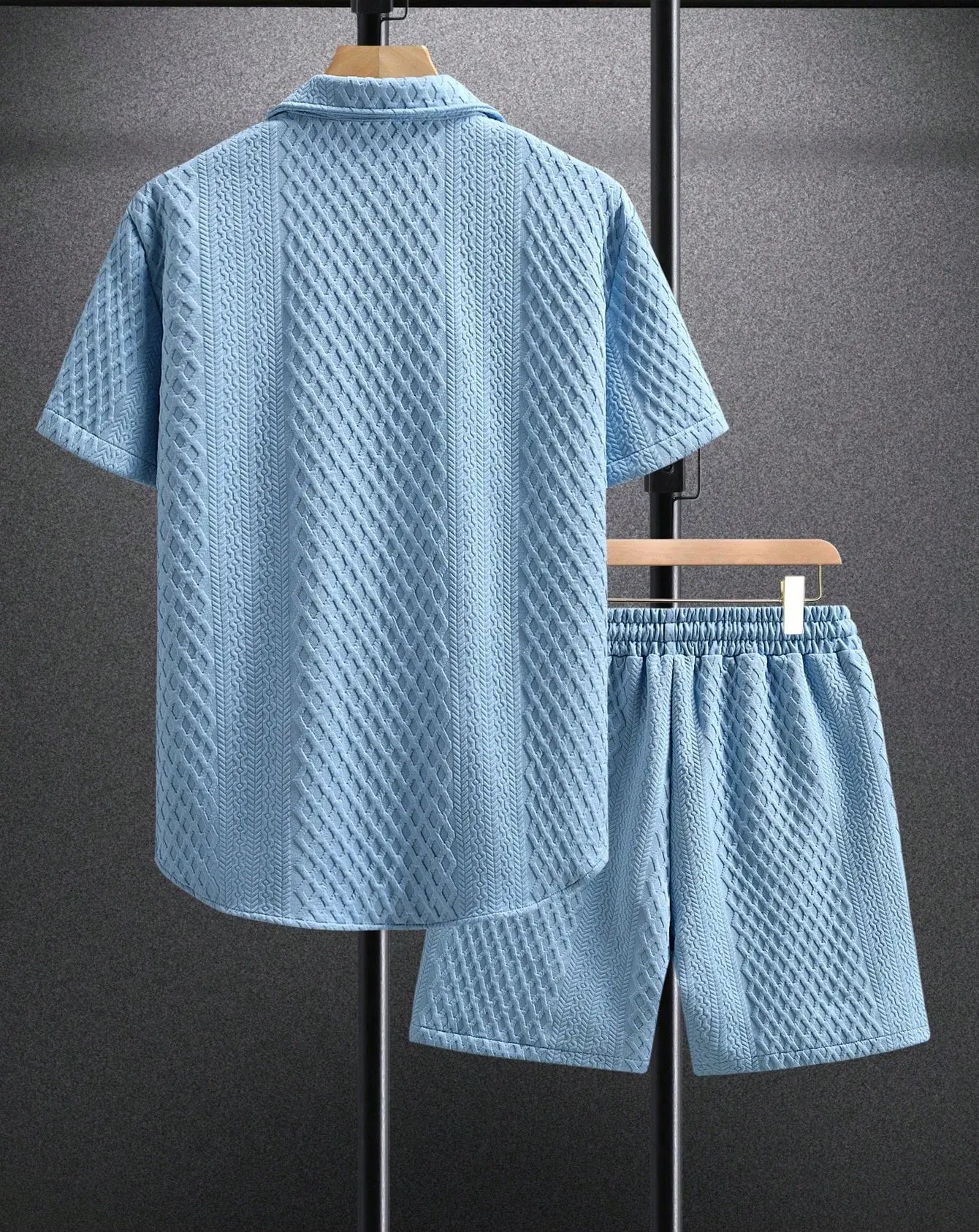 Coastline Waffle-Knit Set