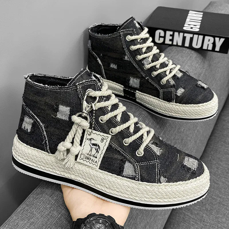 Dalton Distressed High-Tops