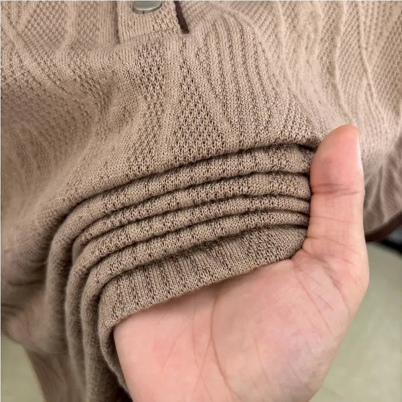 Arden Crest Knit Polo