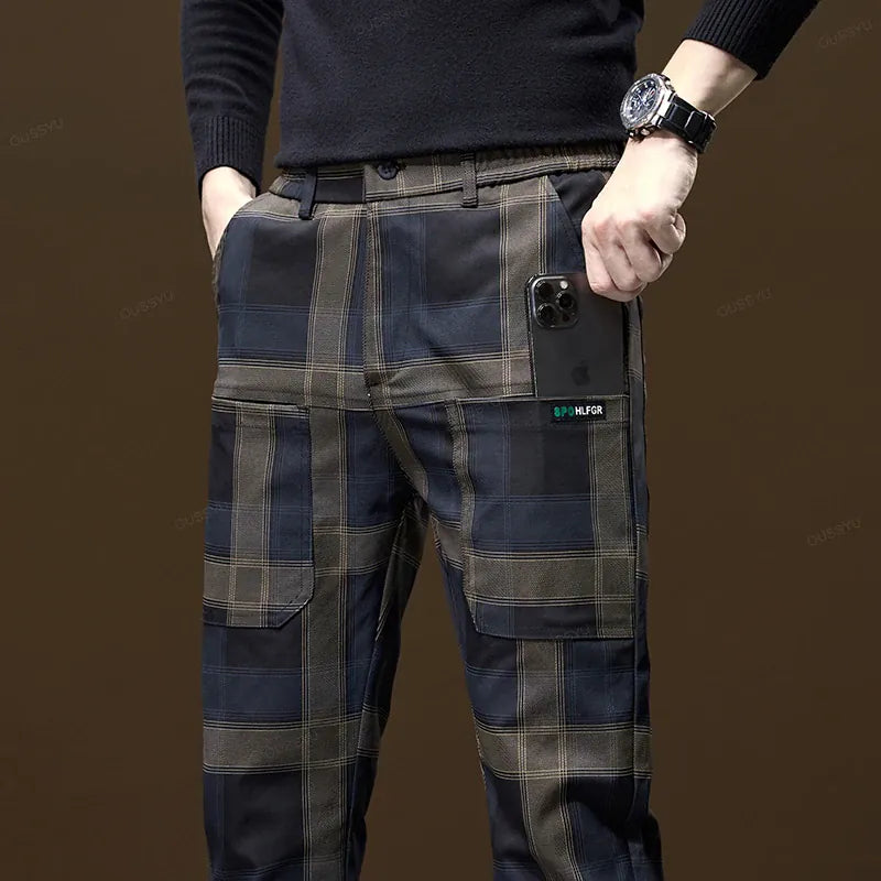Westbridge Plaid Trousers