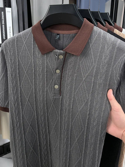 Arden Crest Knit Polo