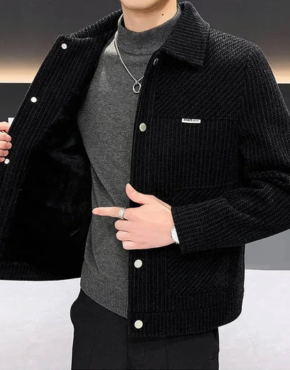 Signature Herringbone Jacket